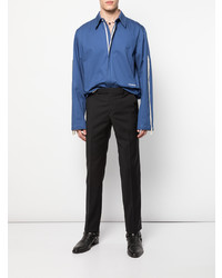 Camicia a maniche lunghe blu di Calvin Klein 205W39nyc