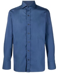 Camicia a maniche lunghe blu di Tom Ford