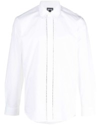 Camicia a maniche lunghe decorata bianca di Just Cavalli