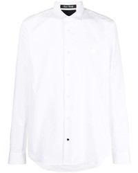 Camicia a maniche lunghe decorata bianca di Philipp Plein