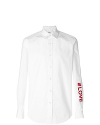Camicia a maniche lunghe decorata bianca di Ports 1961