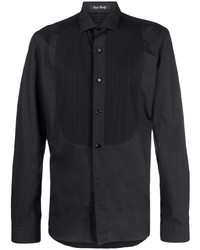 Camicia a maniche lunghe decorata nera di Philipp Plein