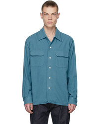 Camicia a maniche lunghe di lana blu di Levi's Vintage Clothing