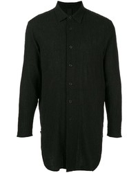 Camicia a maniche lunghe di lana nera di Forme D'expression