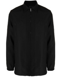Camicia a maniche lunghe di lana nera di Givenchy
