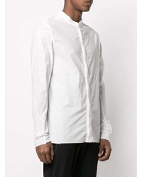 Camicia a maniche lunghe di lino bianca di Thom Krom