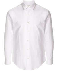 Camicia a maniche lunghe di lino bianca di Cerruti 1881