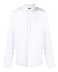 Camicia a maniche lunghe di lino bianca di MICHAEL Michael Kors