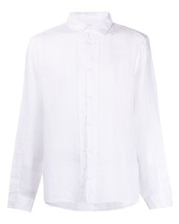 Camicia a maniche lunghe di lino bianca di Transit