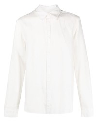 Camicia a maniche lunghe di lino bianca di Zadig & Voltaire