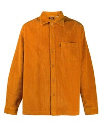Camicia a maniche lunghe di velluto a coste arancione di Levi's Vintage Clothing