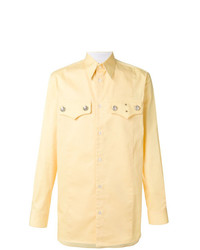 Camicia a maniche lunghe gialla di Calvin Klein 205W39nyc