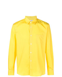 Camicia a maniche lunghe gialla di Comme Des Garçons Shirt Boys