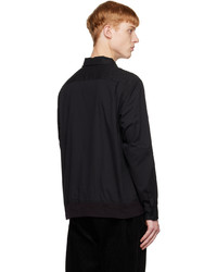 Camicia a maniche lunghe nera di Engineered Garments