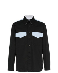 Camicia a maniche lunghe nera di Calvin Klein 205W39nyc