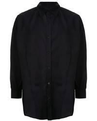 Camicia a maniche lunghe nera di Sulvam