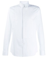 Camicia a maniche lunghe ricamata bianca di Givenchy