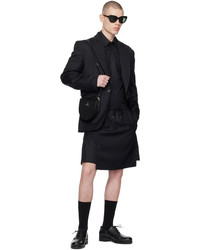 Camicia a maniche lunghe ricamata nera di Vivienne Westwood