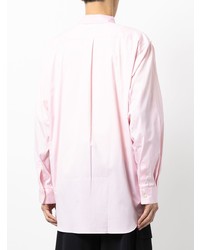 Camicia a maniche lunghe rosa di Comme Des Garcons SHIRT