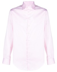 Camicia a maniche lunghe rosa di Giorgio Armani