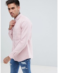 Camicia a maniche lunghe rosa di Just Junkies