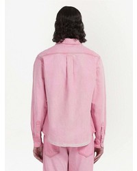 Camicia a maniche lunghe rosa di Marni