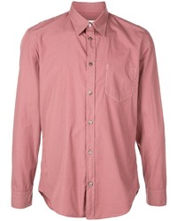 Camicia a maniche lunghe rosa di Maison Margiela