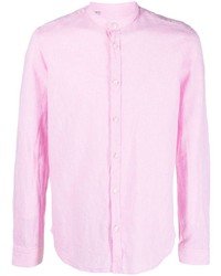 Camicia a maniche lunghe rosa di Manuel Ritz