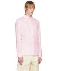 Camicia a maniche lunghe rosa di Simone Rocha