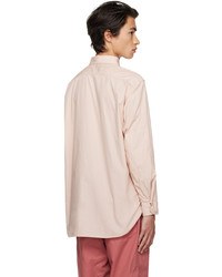 Camicia a maniche lunghe rosa di Engineered Garments