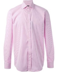 Camicia a maniche lunghe rosa di Ralph Lauren