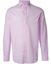 Camicia a maniche lunghe rosa di Ralph Lauren