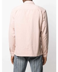 Camicia a maniche lunghe rosa di AllSaints