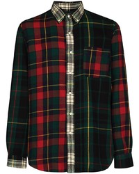 Camicia a maniche lunghe scozzese multicolore di Polo Ralph Lauren