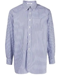 Camicia a maniche lunghe stampata azzurra di Engineered Garments