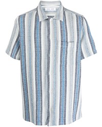 Camicia a maniche lunghe stampata azzurra di SAMSOE SAMSOE