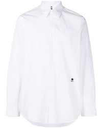 Camicia a maniche lunghe stampata bianca di Oamc