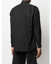 Camicia a maniche lunghe stampata nera e bianca di Comme Des Garcons SHIRT
