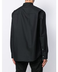 Camicia a maniche lunghe stampata nera di Calvin Klein Jeans Est. 1978