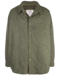 Camicia a maniche lunghe verde oliva di Readymade