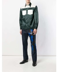 Camicia a maniche lunghe verde scuro di Calvin Klein 205W39nyc