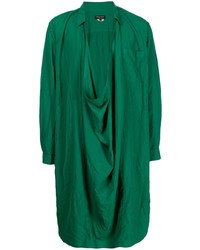 Camicia a maniche lunghe verde di Comme Des Garcons Homme Plus