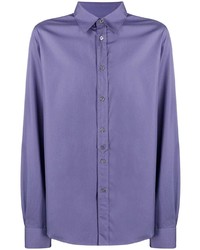 Camicia a maniche lunghe viola chiaro di Paul Smith