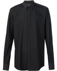 Camicia a pois nera di Dolce & Gabbana