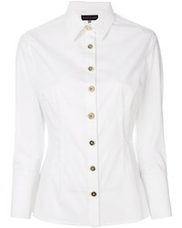 Camicia bianca di Talbot Runhof