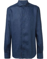 Camicia blu scuro di Dolce & Gabbana