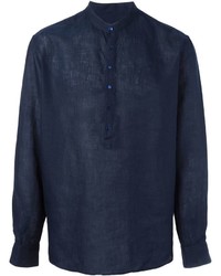 Camicia blu scuro di Giorgio Armani
