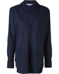 Camicia blu scuro di Helmut Lang