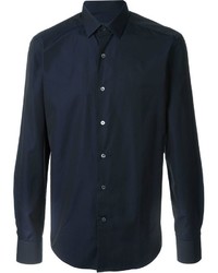 Camicia blu scuro di Lanvin
