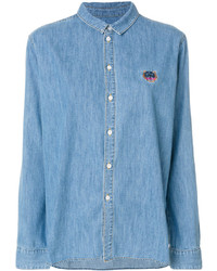 Camicia blu di Kenzo